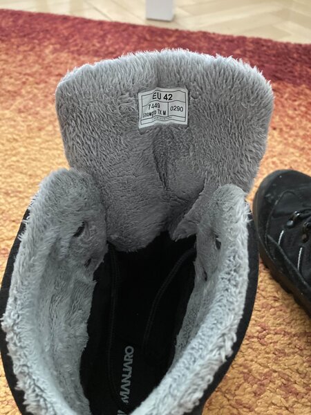 Bocanci de munte sezon iarna